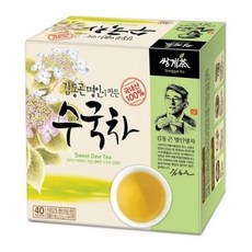 쌍계명차 김동곤 명인이 만든 수국차, 1.2g, 40개입, 3개