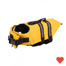 물놀이 조끼 애견용 구명조끼 강아지 수영 안전용품, 4-애견구명조끼-분홍S