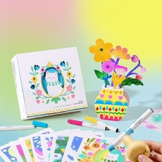 Jarmelo 魔法變色噴噴筆 繪畫套裝, 彩色噴畫筆組合, 1套