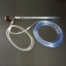 수이사쿠 프로호스 사이펀 용 호스연장키트 어항 환수 및 청소, 연장호스 1m, 1개