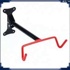 自行車掛架來工墻壁展示架掛鈎壁式 山地車配件自行車配件 腳踏車配件 騎行裝備 腳踏車用品 腳踏車裝備 自行車工具 單車零, 洪森款,紅雙鉤停車架, 1個