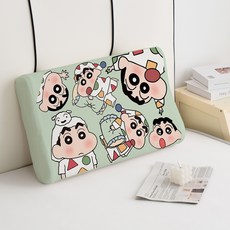 짱구는 못말려 실버폭스 사계절 베개커버, 30*50cm{단일 베개 커버}, G20F