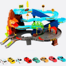 유아 자동차 장난감 어린이용 미니카 아이 아동 자동차 트랙 선물 공룡