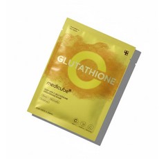 메디큐브 딥 비타C 글루타치온 브라이트닝 마스크 남녀공용 얼굴 화이트닝 20매, 20개, 1개입