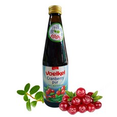 Voelkel 德國維可 蔓越莓原汁, 1個, 330ml