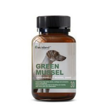 펫아일랜드 강아지 반려견 초록입홍합 관잘 30정, 1개