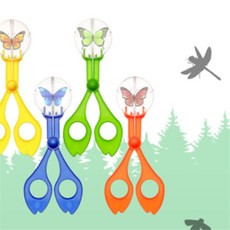 AJAJA 곤충채집 집게 14cm 곤충관찰도구 곤충채집용품, 연두