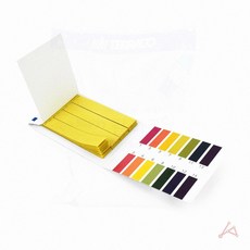 과학실 산성 알칼리 테스트 측정 리트머스 시험지 실험 학교, 1개