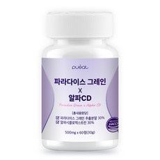 파라다이스 그레인 x 알파CD, 1개, 60정