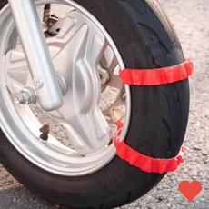 차량 타이어용품 케이블 1p 일회용 오토바이일회 용체인, 블랙1P