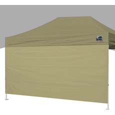 Urmax USA 1015 인스턴트 캐노피 선월 팝업 월 수평 스트랩만 있는 1팩 측벽베이지, 15x6.46, beige