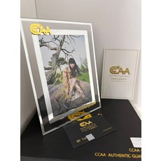 吳莫愁 簽名照 中國電影節 認證卡 玻璃裱框, 3, 樣式