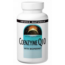SOURCE NATURALS 輔酶 Q10 與 Bioperine, 1罐, 30顆
