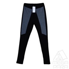 미니사라 투톤배색 절개 라인 레깅스 9부 FREE 블랙 운동레깅스