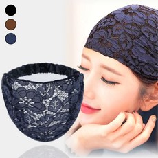 매니셀 중년 여성 예쁜 두건 모자 여름