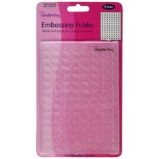 Crafts-Too 엠보싱 폴더 점 및 점 Crafts-Too Embossing Folder Spots and Dots