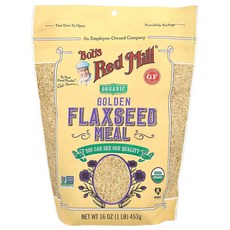 Bob's Red Mill 유기농 골든 아마씨 가루 16온스 (453 g) BRM-04940