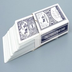 하루 포커 카드 트럼프카드종이카드 고급포커카드, 화이트, 1개