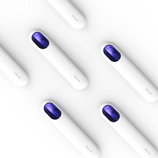 신일 국내생산 UVC 충전식 상태확인 투명창 강력살균 무선 칫솔살균기, STD-W400UV, 화이트