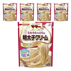 니씬 마마 밀크 가득 명란 크림 소스, 240g, 5개