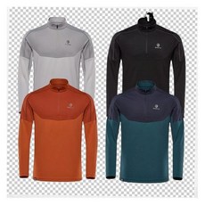 매장정품 블랙야크남성 간절기 긴팔티셔츠 M피츠알파집업티 1412163