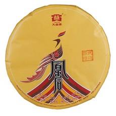 大益 普洱生茶 357克 凰后 1701 2017年, 1個, 片