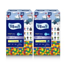 잘풀리는집 리얼실키 미니 미용티슈 100매 6입 2팩, 12개