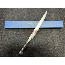 工具家達人 日本製 藤次郎 鐵柄 PRO 牛排刀 服務刀 鉬釩鋼 牛刀 水果刀 料理刀 主廚刀 FD-705, 1個, FD-704 190mm服務刀