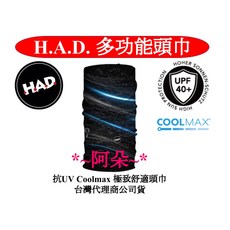 德國 H.A.D. HAD 抗UV Coolmax 極致舒適 頭巾 HA450-0667 瀝青頭巾
