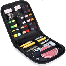 家用針線包套裝居家旅行DIY便攜縫紉工具包套裝收納包家用針線盒, 1個, 針線包:如圖