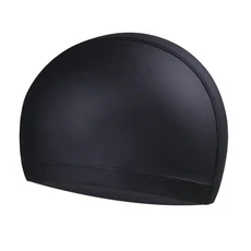 남녀공용 프리 사이즈 탄성 방수 PU 모자 긴 머리 귀 보호 스포츠, 04 As picture showed, 01 원 사이즈