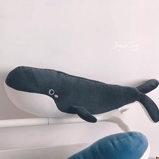 대형 침실 고래 모양 그림 물고기 분할액자, 블랙 1.5m(내피 포함)
