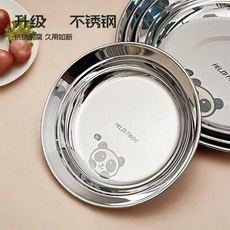 兜兜熊 不鏽鋼盤, 1個, 14cm 31升級鋼 兜兜熊,一個裝