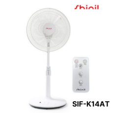 신일 소프트 터치 초미풍 리모컨 선풍기 35cm(14인치), SIF-K14AT