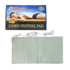 SUMO 舒摩電熱墊，溫和熱敷舒緩疲勞，多段溫度調節，安全材質, 32.8×66.8CM