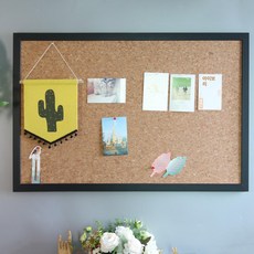 가정용 문교 게시판 콜크 보드, 기본 보드판 프레임 재질