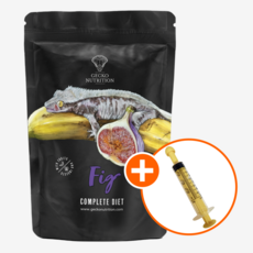 게코뉴트리션 크레스티드 크리스티드 게코 도마뱀 파충류 사료 무화과맛, 1개, 50g