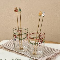 모던하우스 홀리베어 크리스마스 스텐304 머들러 4 color 513055