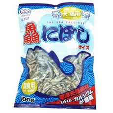 PetBest 小魚乾 減鹽 健康食品, 100g, 1個, 鑫犬貓專用減鹽丁香魚C-S727