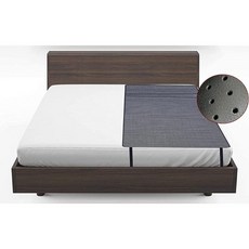 Amerthing 접지 매트 더 나은 수면과 건강을 위한 전도성 탄소 인조 가죽 패드 릴렉스 테라피 시트 (사이즈 68.6 x 180.3cm(27 x 71인치)) 15563, Single Size 27"x71" Inch