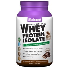 Bluebonnet 乳清蛋白粉, 924g, 1罐