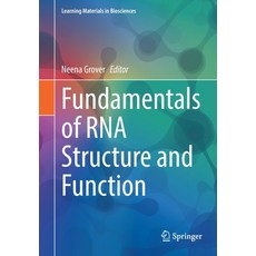(영문도서) Fundamentals of RNA Structure and Function Paperback, Springer, English, 9783030902131
