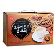 고려인삼제품공사 고향 호두아몬드 율무차 110T, 18g, 1개, 170개입