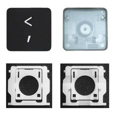교체용 개별 키캡(힌지 포함) - (M1 M2) 맥북 프로 A2141 A2251 A2289 A2338 A2442 A2485 맥북 에어 A2179 A2337 A2681(엔터/리턴, comma Key