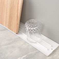 소소담아 일자형 주방 건조대 젖병건조대, 그레이