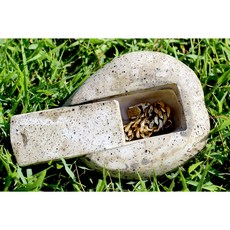 돌 돌멩이 비상금 귀중품 보관함 숨바꼭질 물건 보물 찾기 게임 정원 여행 쓸데없는 쓸모없는 친구 선물 연말 운동회 인테리어 소품 [CISMAS], 까칠한 돌