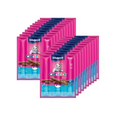 비타크래프트 캣스틱 간식 3p, 혼합맛(연어/오메가3), 18g, 20개