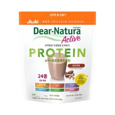 아사히 디아나 츄르 액티브 기능성 영양 보충제 24종 성분 배합 프로틴 코코아맛 360g, 1개