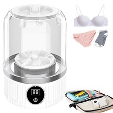 미니 세탁기 1L 충전식 속옷 양말 세탁