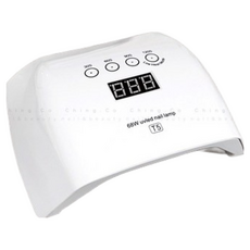 Ching co 青可 T5美甲燈 觸控式美甲燈 美甲店專用 凝膠燈 光撩燈 光療燈, 1個, 白色